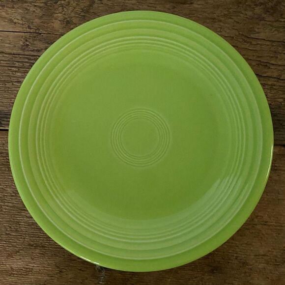 Fiestaware Retired Lemongrass Classic Rim Salad Plate - Picture 1 of 2